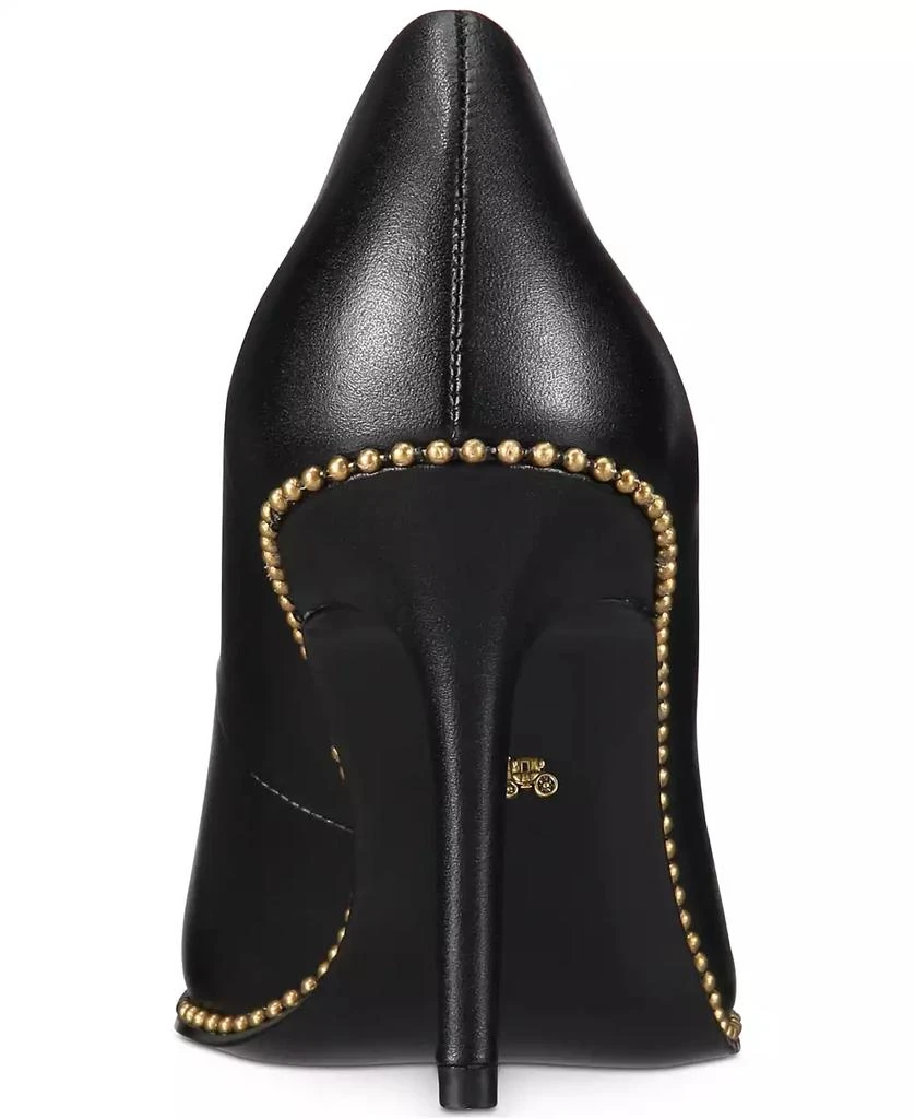 商品Coach|Women's Waverly Beadchain Pumps,价格¥588,第3张图片详细描述
