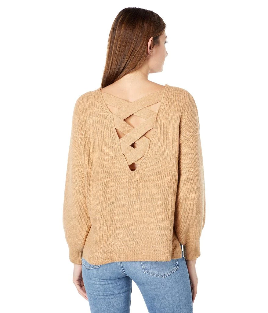 商品1. State|Cross-Back Crew Neck Sweater,价格¥422,第2张图片详细描述