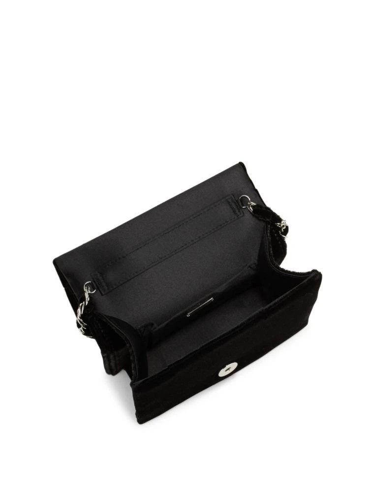 商品Badgley Mischka|Badgley Mischka Quilted Velvet Clutch,价格¥552,第2张图片详细描述