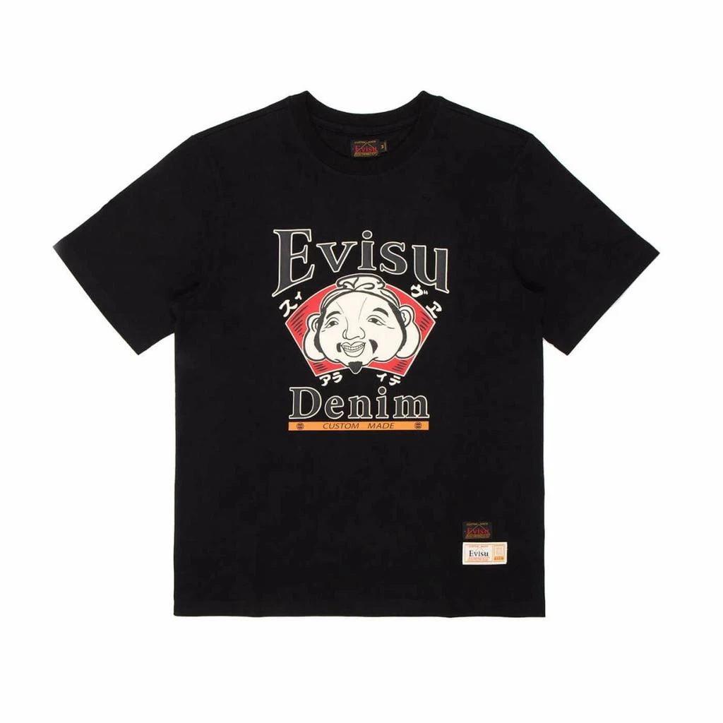 商品Evisu|Evisu Classic Godhead Poster T-shirt,价格¥819,第4张图片详细描述