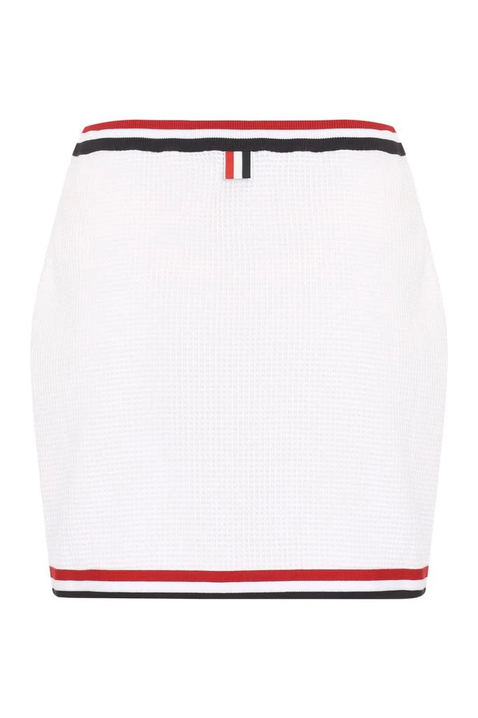 商品Thom Browne|Cotton Mini-skirt,价格¥3652,第2张图片详细描述