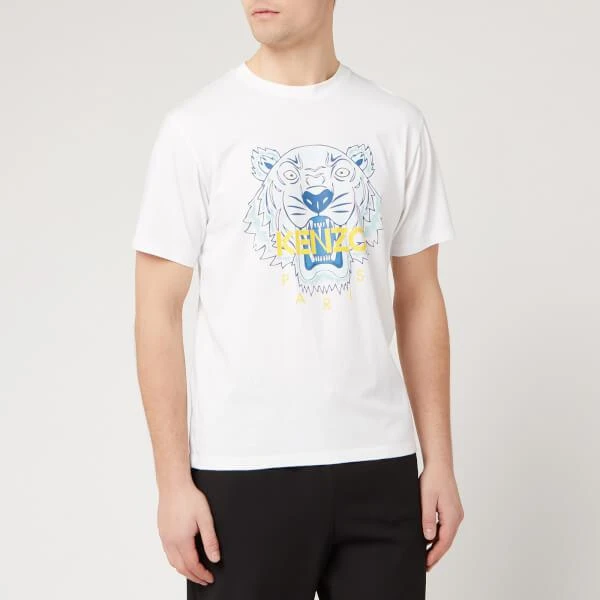 商品Kenzo|KENZO Men's Classic Tiger T-Shirt - White,价格¥564,第1张图片