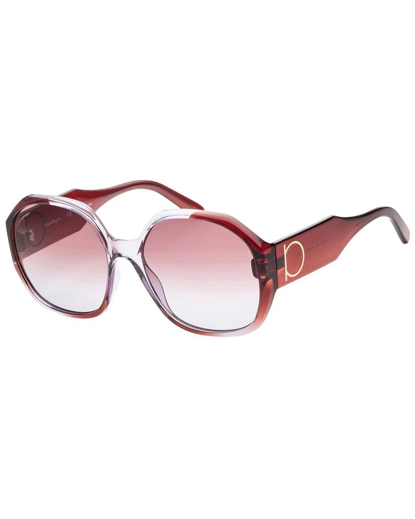 商品Salvatore Ferragamo|Ferragamo Women's SF943S 60mm Sunglasses,价格¥442,第1张图片