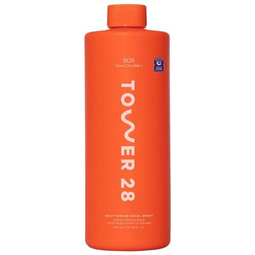 商品Tower 28 Beauty|Jumbo SOS Daily Rescue Facial Spray Refill with Hypochlorous Acid,价格¥527,第1张图片