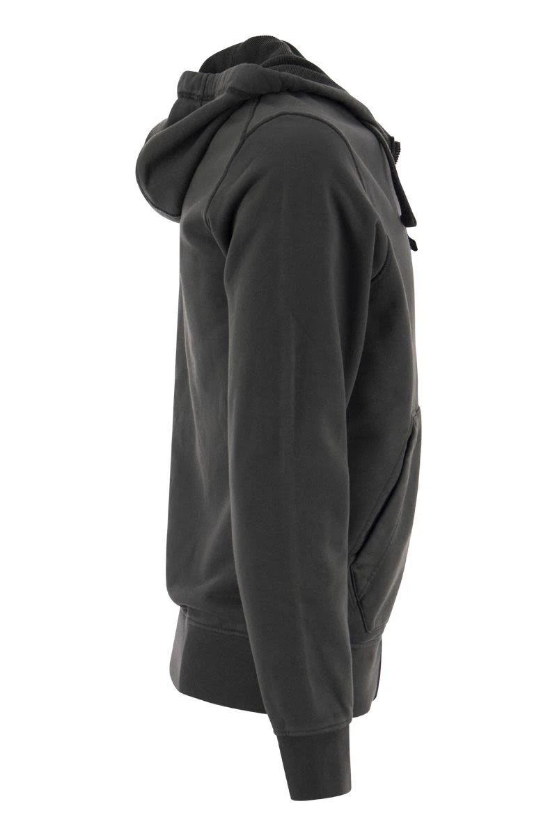 商品【商品预售7天】 Stone Island|Stone Island 男士卫衣 101564251V0065 黑色,价格¥1647,第4张图片详细描述