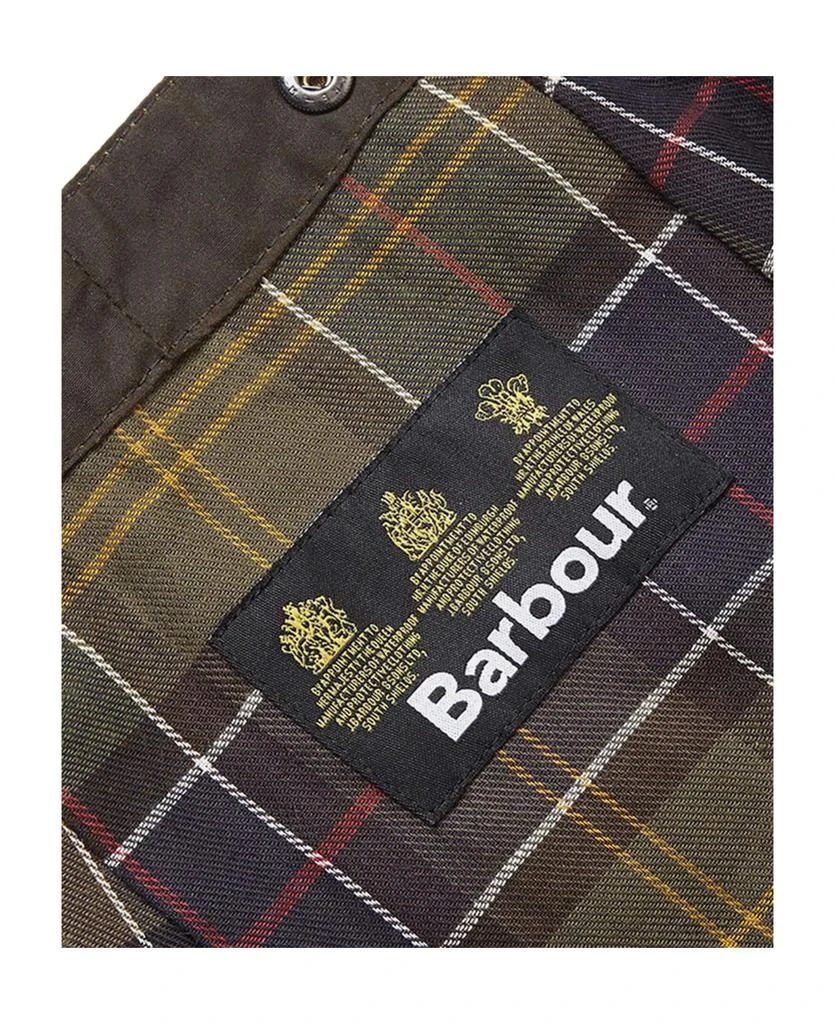 商品Barbour|Barbour Classic Sylkoil Olive Green Hood,价格¥698,第2张图片详细描述