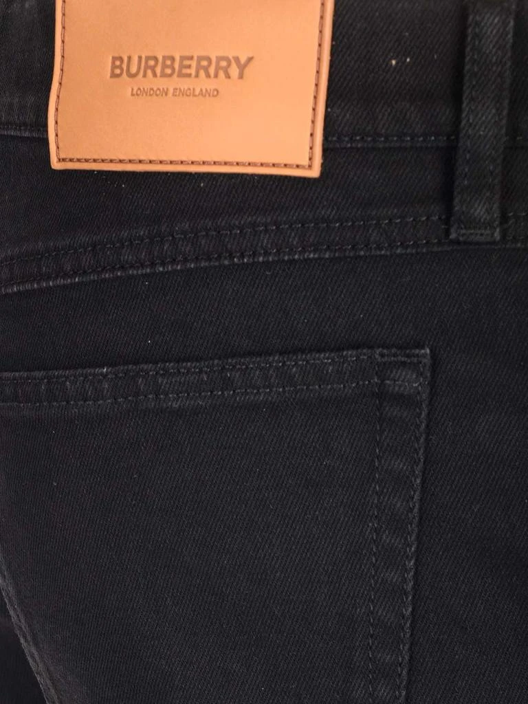 商品Burberry|Burberry Straight-Leg Logo Patch Jeans,价格¥5514,第4张图片详细描述