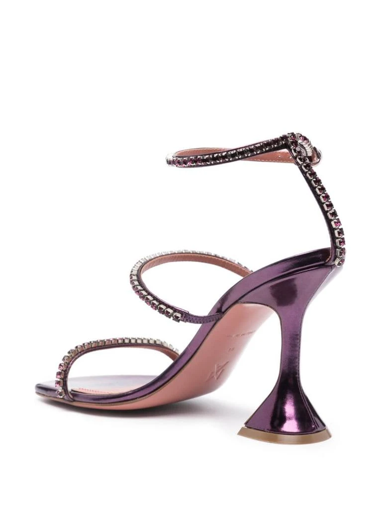 商品Amina Muaddi|GILDA MIRROR SANDALS,价格¥5076,第3张图片详细描述