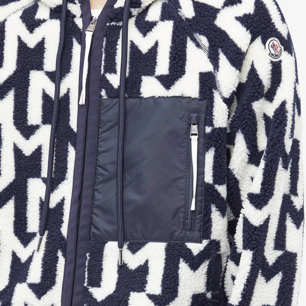 商品Moncler|Moncler Monogram Sherling Jacket,价格¥10769,第5张图片详细描述