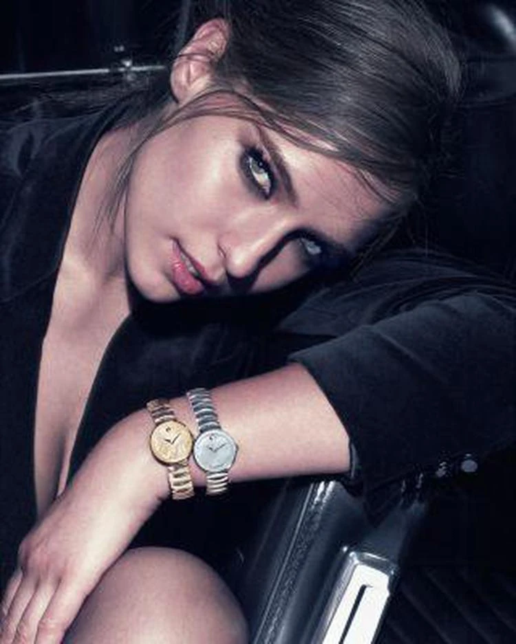 商品Movado|Gold Mother-Of-Pearl Museum Dial Watch, 26mm,价格¥7366,第4张图片详细描述