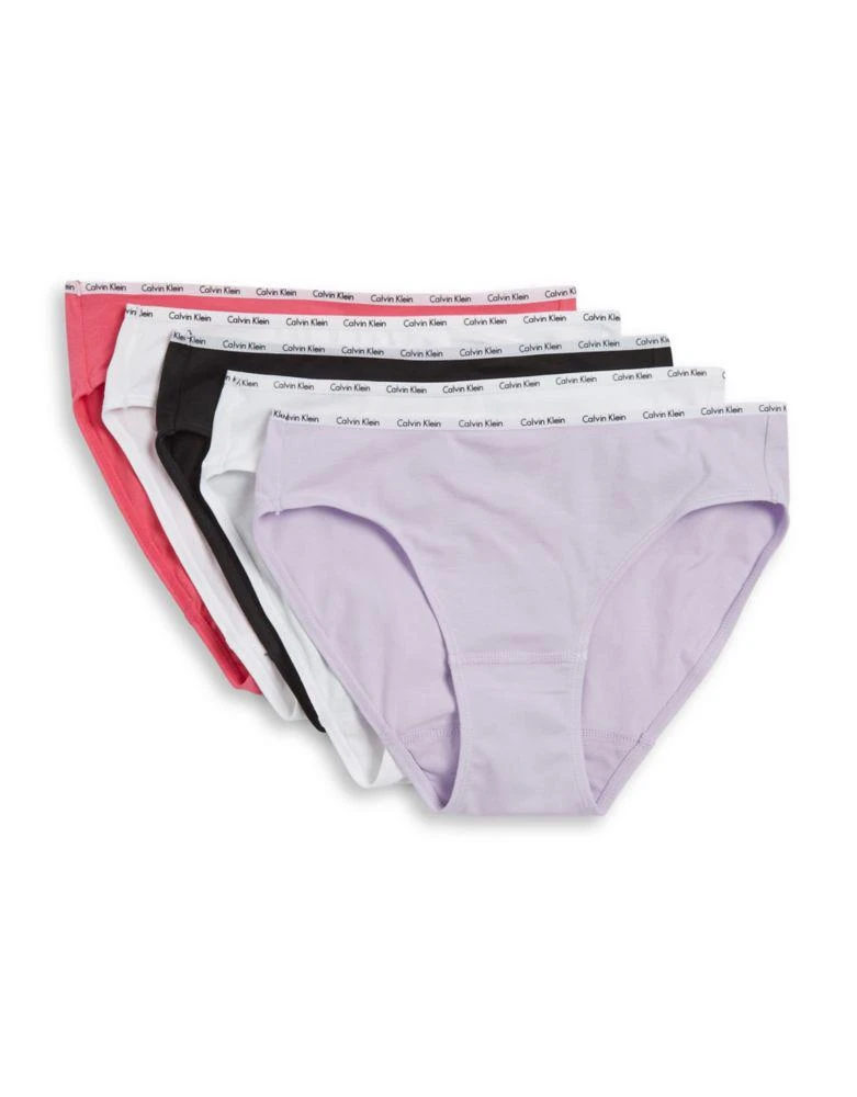 商品Calvin Klein|Signature Cotton 5 Pack Bikini,价格¥446,第1张图片
