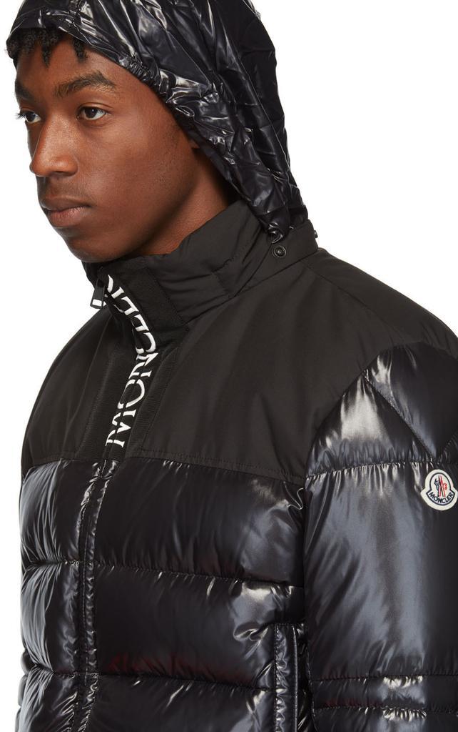 商品Moncler|Black Down Bruel Jacket,价格¥10554,第6张图片详细描述