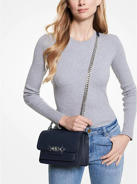 商品Michael Kors|Heather Large Leather Shoulder Bag,价格¥850,第3张图片详细描述