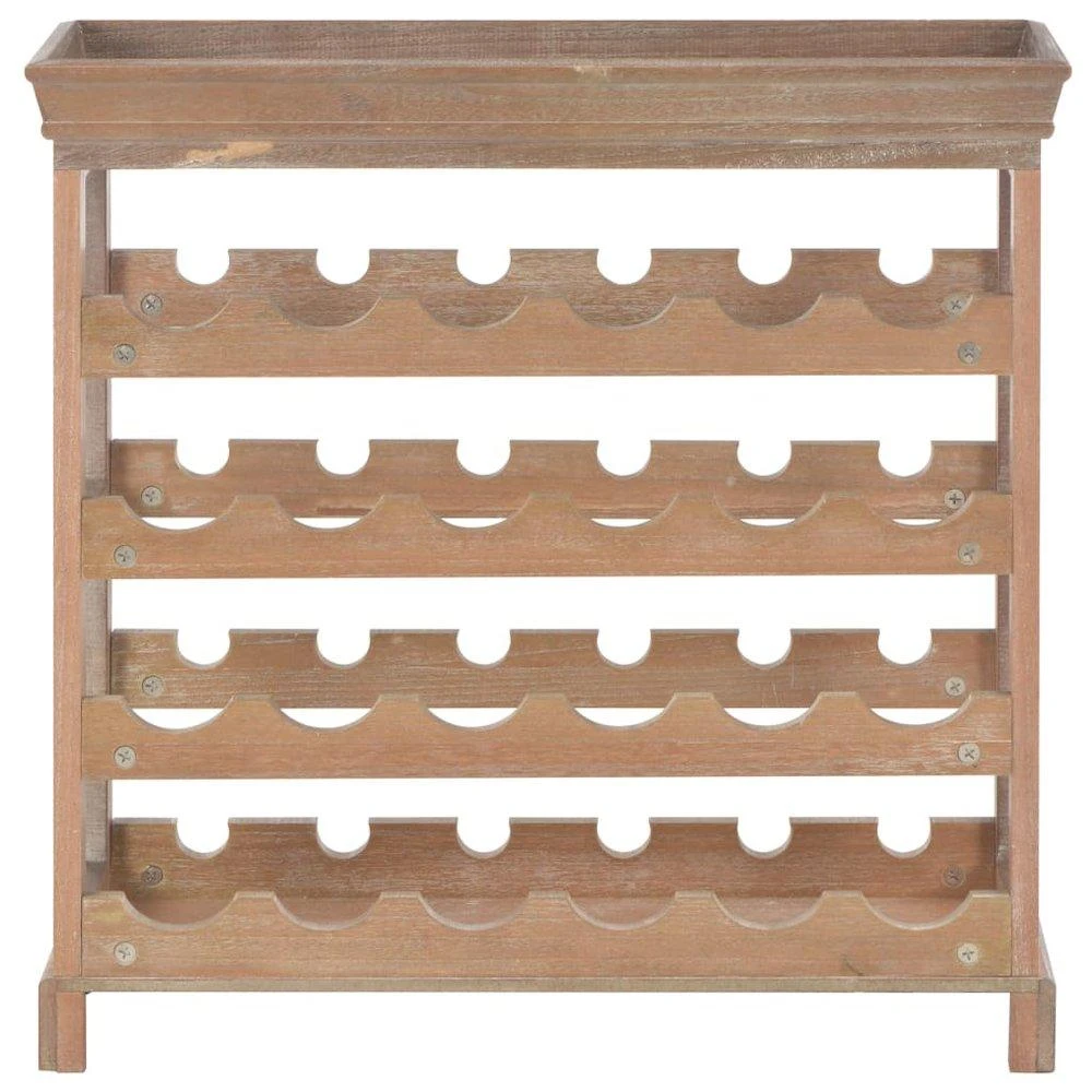 商品VidaXL|Wine Cabinet Brown 27.6"x8.9"x27.8" MDF, 280068,价格¥852,第3张图片详细描述