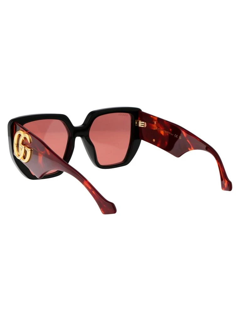 商品Gucci|Gucci Eyewear Oversized Square Frame Sunglasses,价格¥1802,第4张图片详细描述
