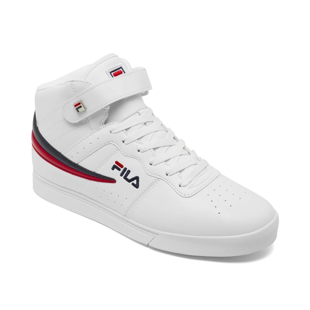 商品Fila|Men's Vulc 13 Mid Plus Casual Sneakers from Finish Line,价格¥292,第1张图片