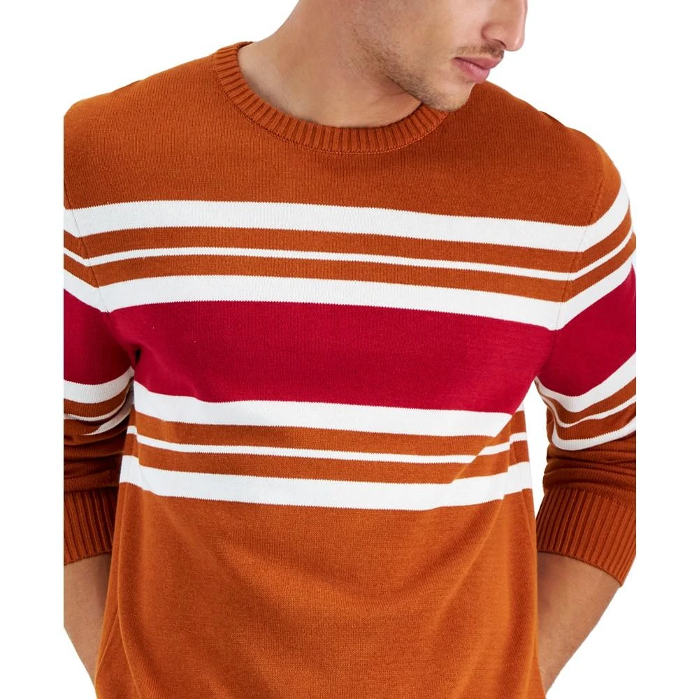 商品Club Room|Men's Colin Striped Sweater, Created for Macy's,价格¥95,第3张图片详细描述