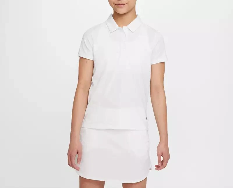商品NIKE|Nike Girls' Dri-FIT Victory 2022 Golf Polo,价格¥249,第1张图片