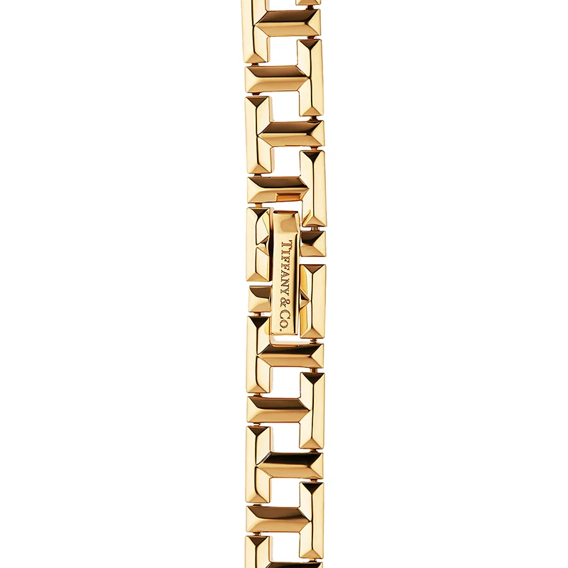   Tiffany & Co./蒂芙尼 18K金 黄金 True 窄式手链GRP10566 商品