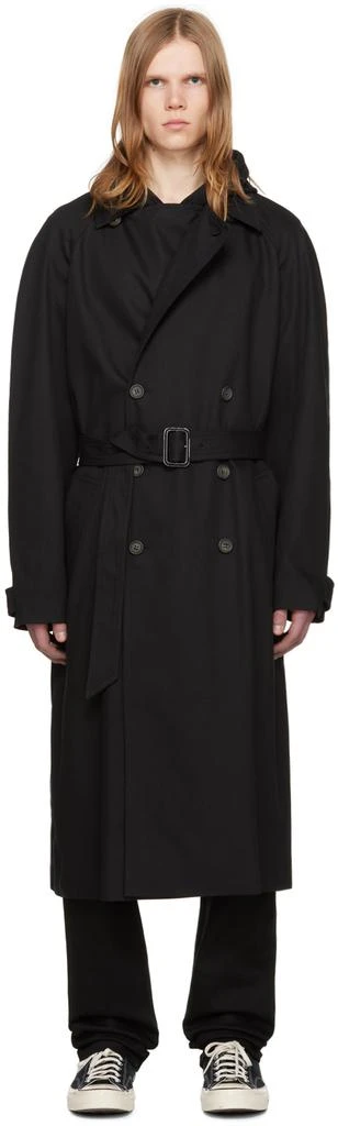 商品A.P.C.|Black Lou Trench Coat,价格¥6919,第1张图片