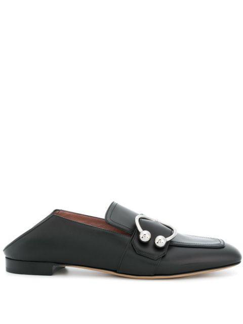 商品Bally|NEW Bally Malinda Ladies Black Calf Leather Loafers,价格¥1881,第4张图片详细描述