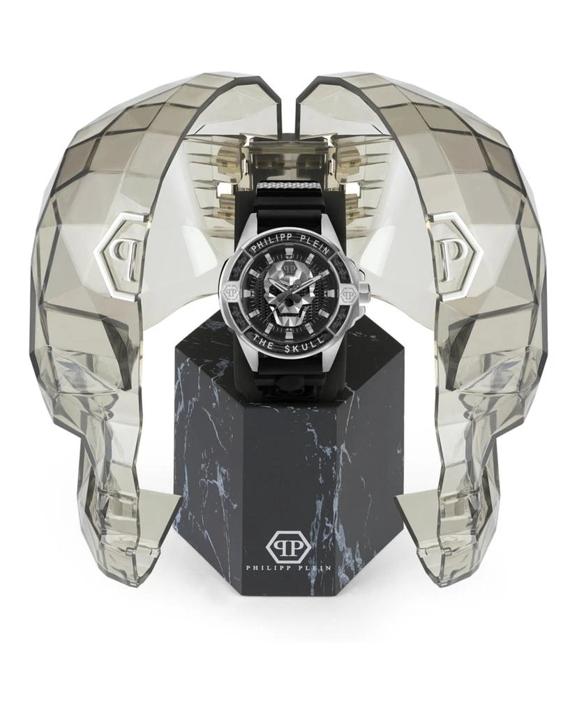 商品Philipp Plein|The $kull Carbon Fiber Silicone Watch,价格¥1062,第4张图片详细描述