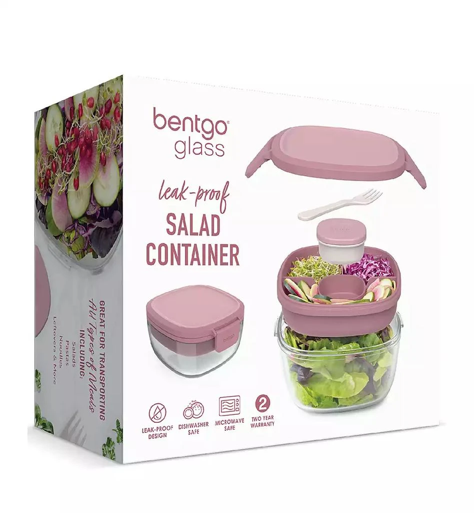 商品Bentgo|Glass Leak-Proof Salad Container,价格¥357,第2张图片详细描述