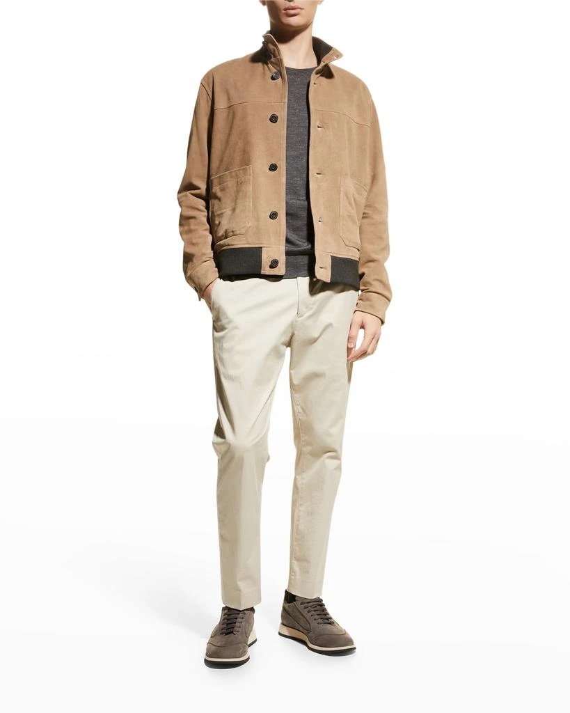 商品Vince|Men's Suede Button-Front Jacket,价格¥9287,第3张图片详细描述