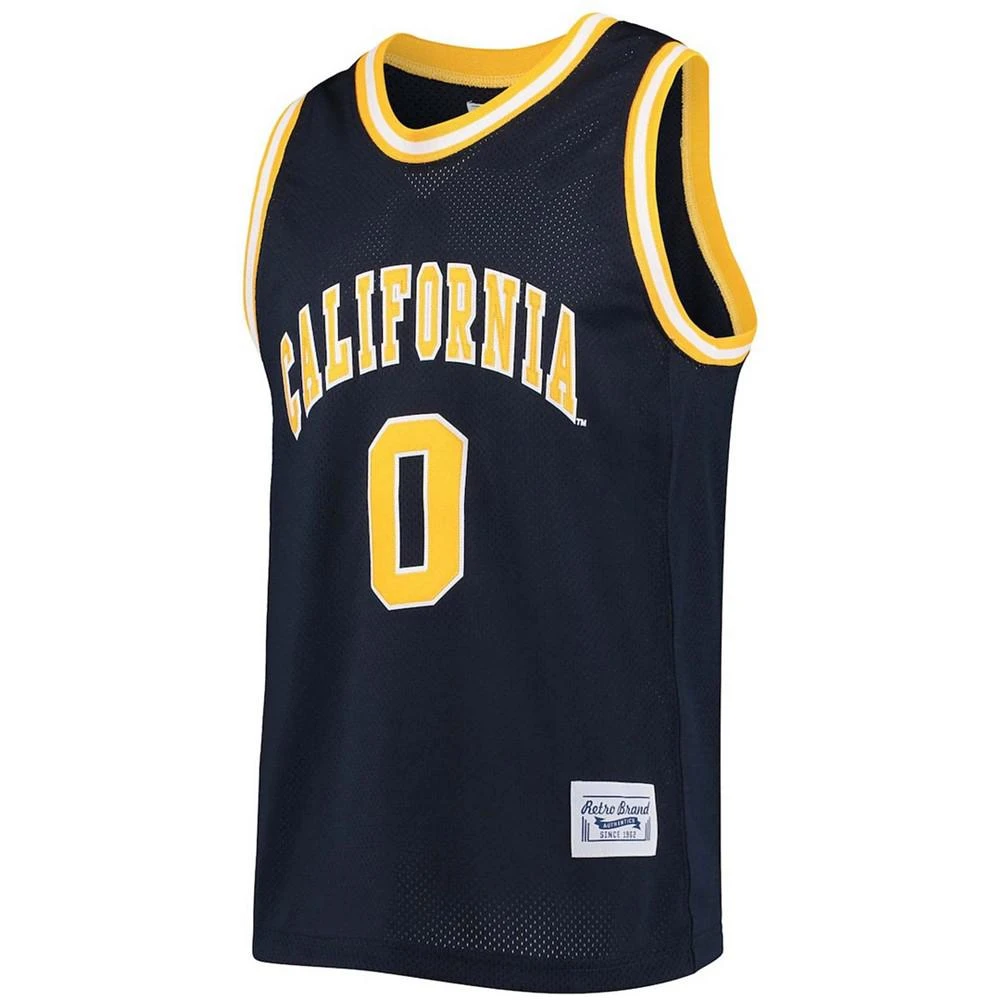 商品The Original Retro Brand|Men's Jaylen Brown Navy Cal Bears Commemorative Classic Basketball Jersey,��价格¥889,第5张图片详细描述