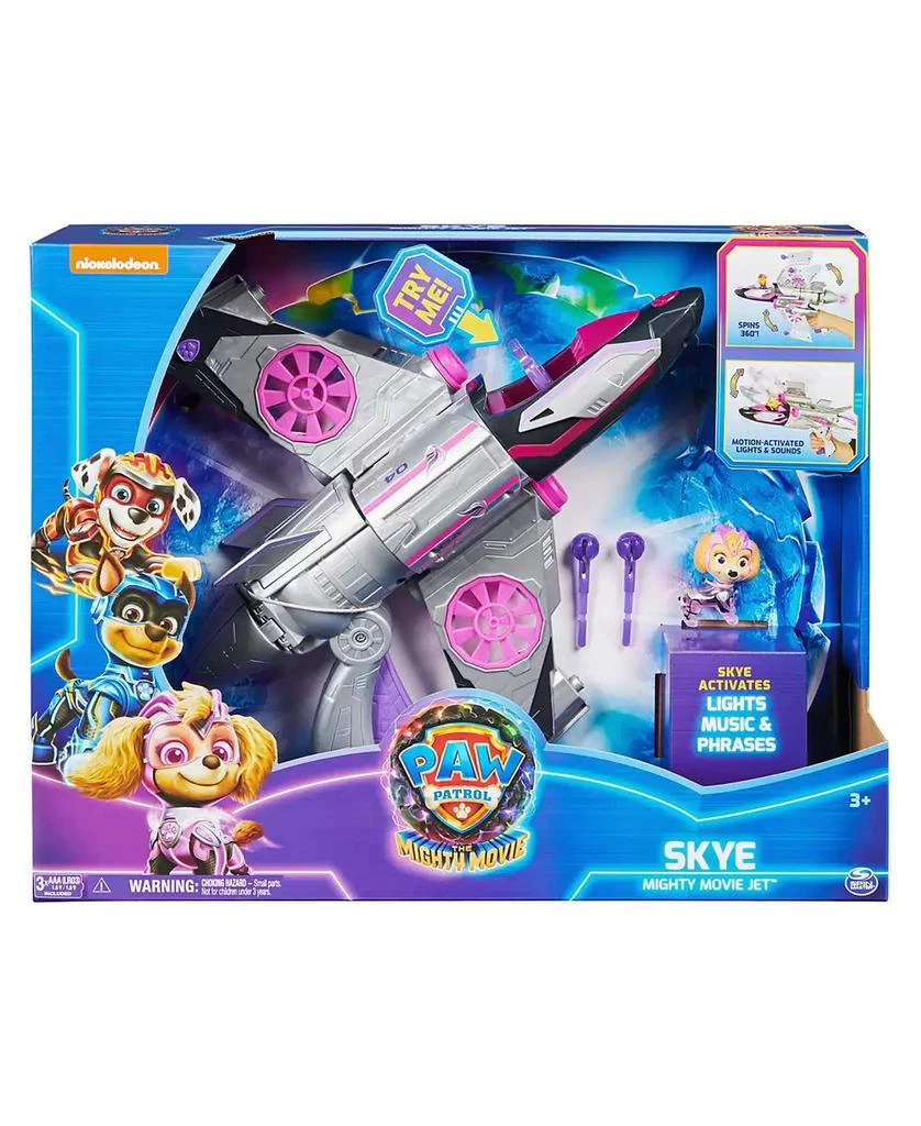 The Mighty Movie, Converting Rescue Jet with Skye Mighty Pups Action Figure, Lights and Sounds, Kids Toys for Boys Girls 3 Plus 商品