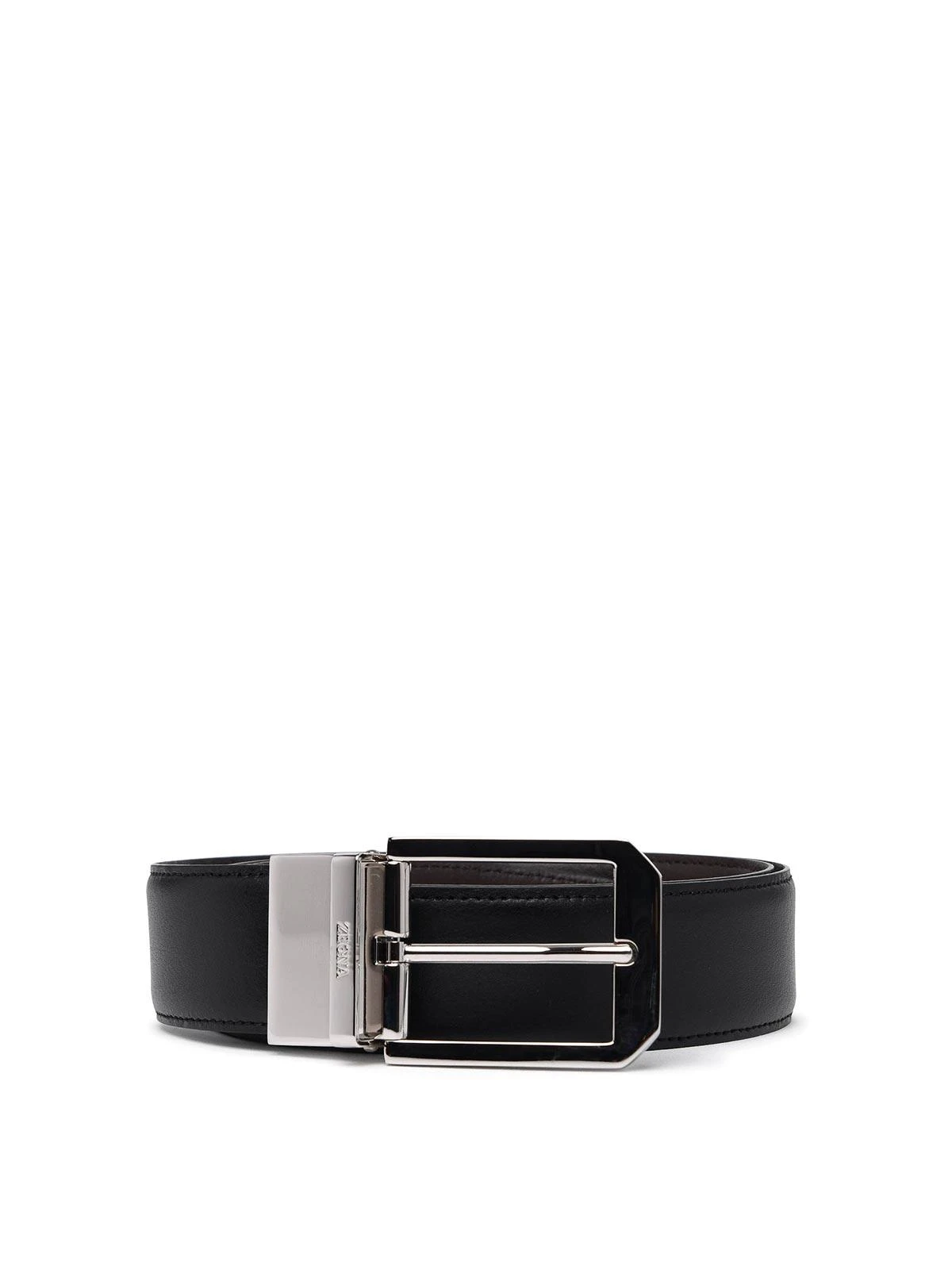 商品【商品预售7天】 ZZEGNA|ZZEGNA 男士腰带 LHVICB011PZNTM 黑色,价格¥2215,第1张图片