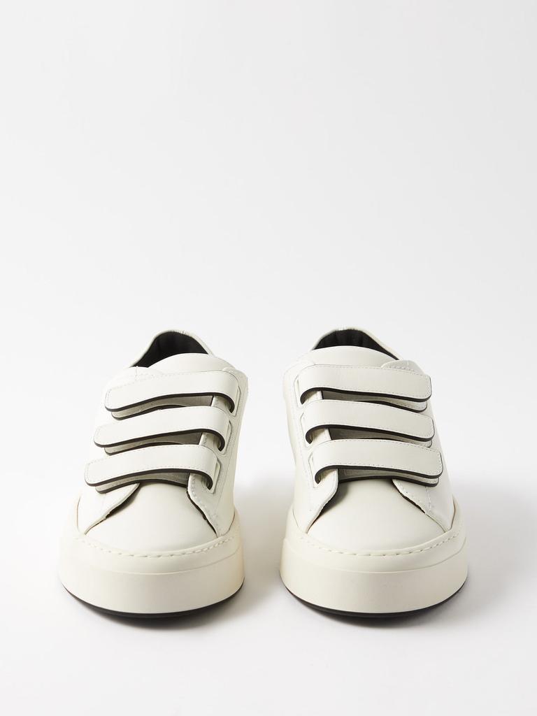 商品The Row|Mary H velcro leather trainers,价格¥6294,第7张图片详细描述