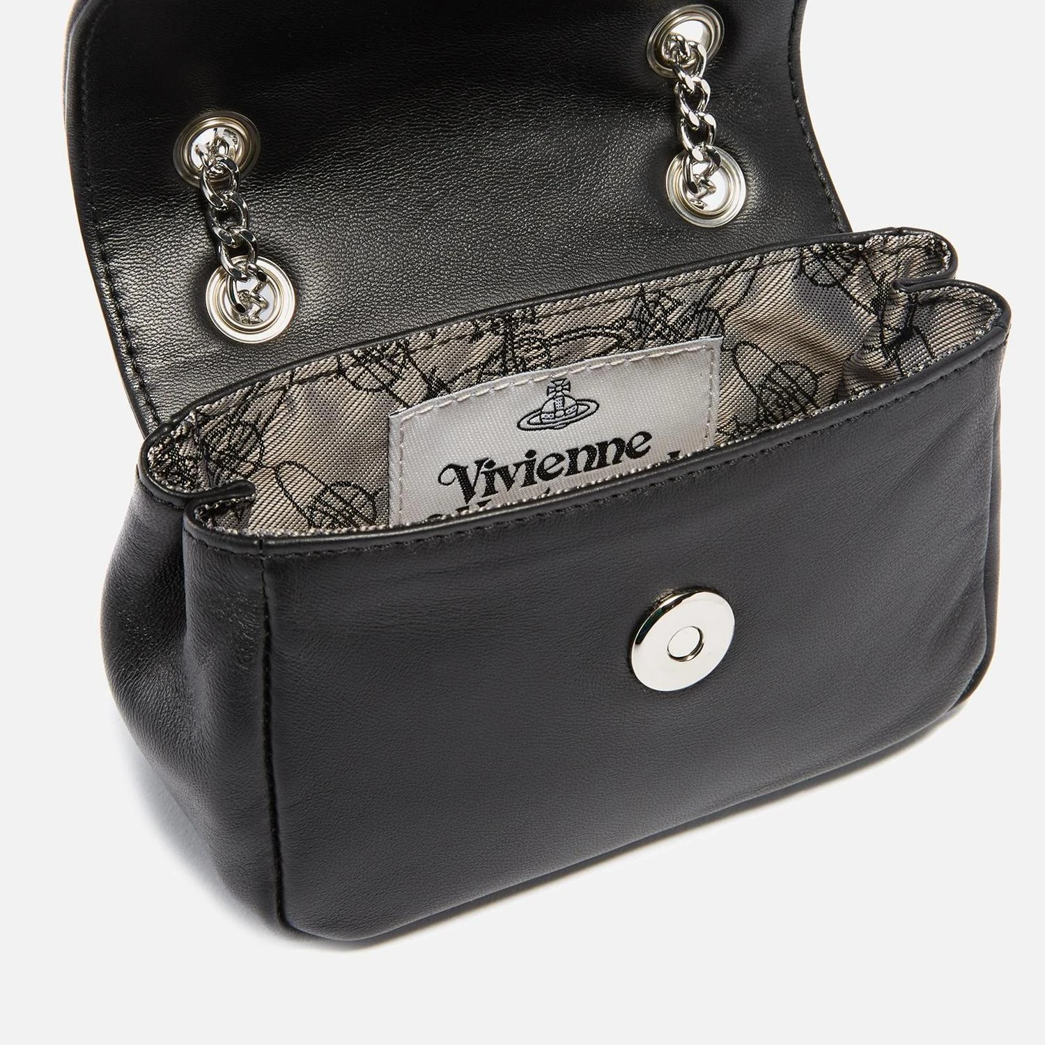 商品Vivienne Westwood|Vivienne Westwood Small Nappa Leather Shoulder Bag,价格¥1873,第5张图片详细描述