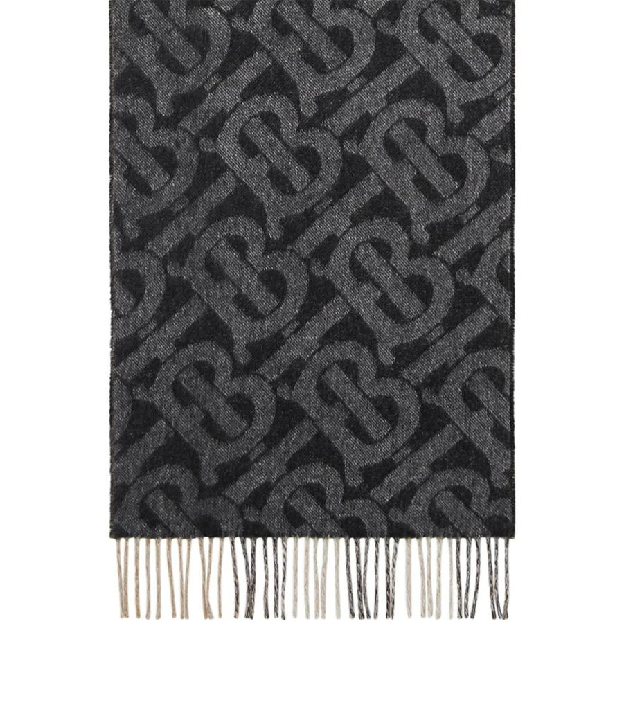 商品Burberry|Cashmere Reversible Monogram Scarf,价格¥5779,第3张图片详细描述