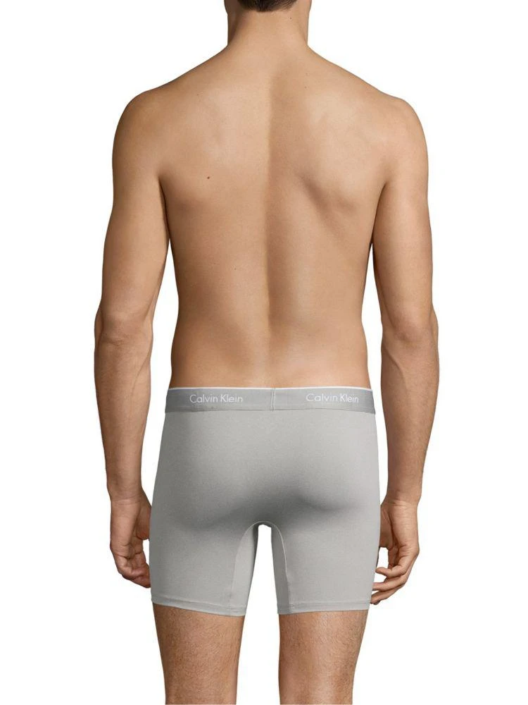 商品Calvin Klein|3-Pack Logo Boxer Briefs,价格¥188,第3张图片详细描述