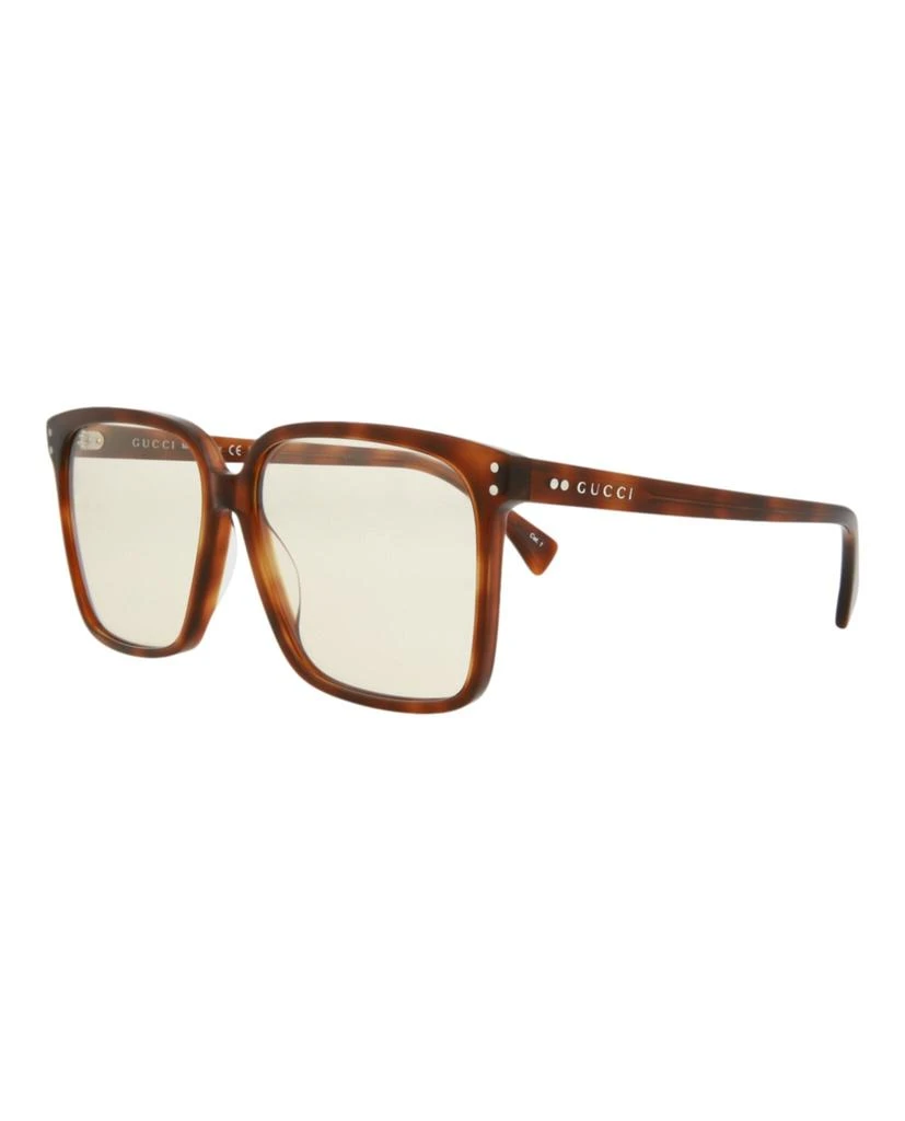 商品Gucci|Square-Frame Acetate Sunglasses,价格¥1090,第2张图片详细描述