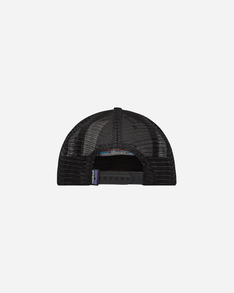 商品Patagonia|P-6 Logo Lopro Trucker Hat Black,价格¥281,第4张图片详细描述