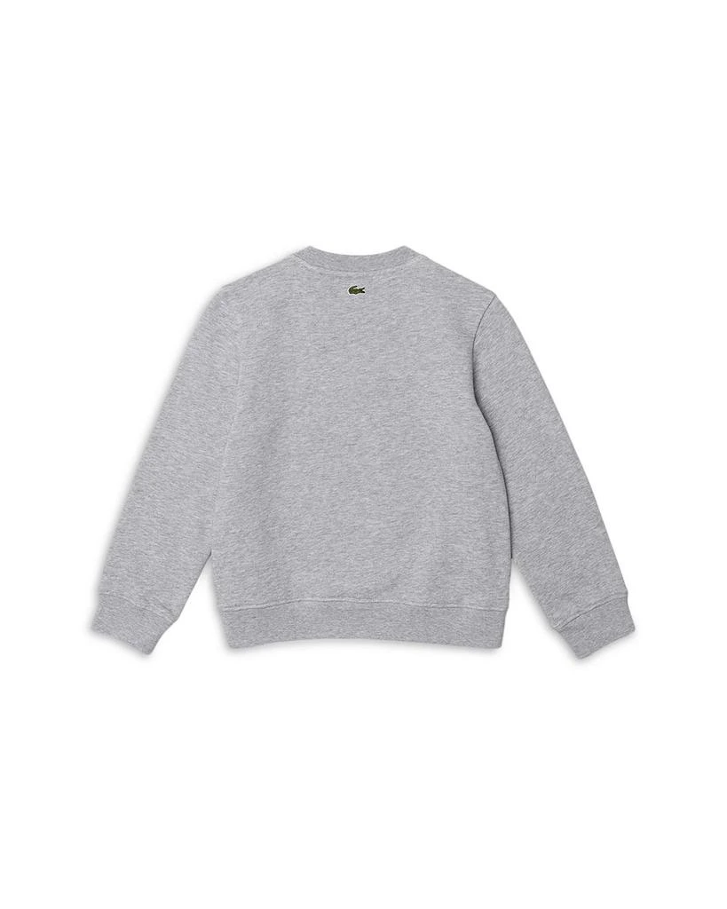 商品Lacoste|Unisex Kids' Lacoste Organic Cotton Fleece Sweatshirt - Little Kid, Big Kid,价格¥589,第2张图片详细描述