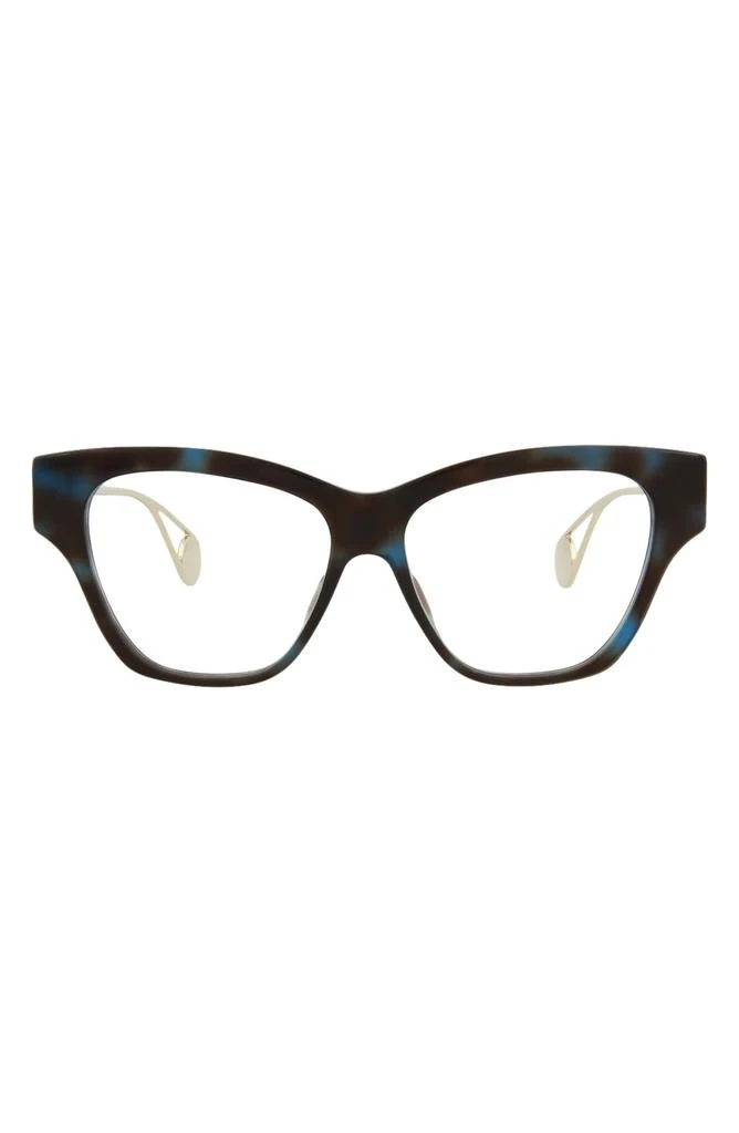 商品Gucci|52mm Cat Eye Optical Frames,价格¥2272,第1张图片