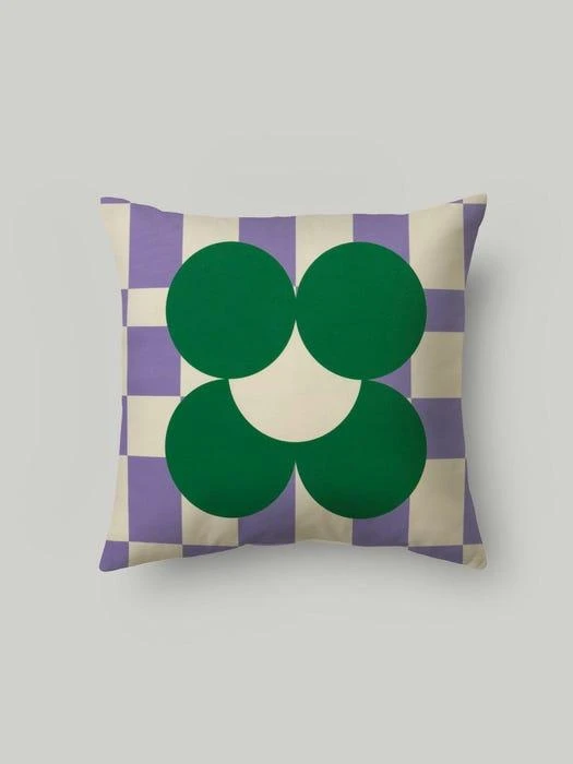 商品DROPDROPDROP|Memorable Scene_Cushion Cover [Violet],价格¥491,第1张图片