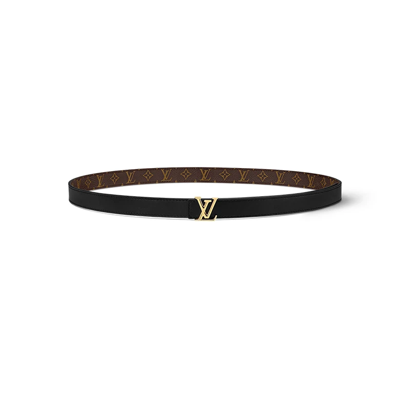 商品Louis Vuitton|LV/路易威登 24年款 女士棕色老花图案帆布双面腰带20mm,价格¥3182,第1张图片