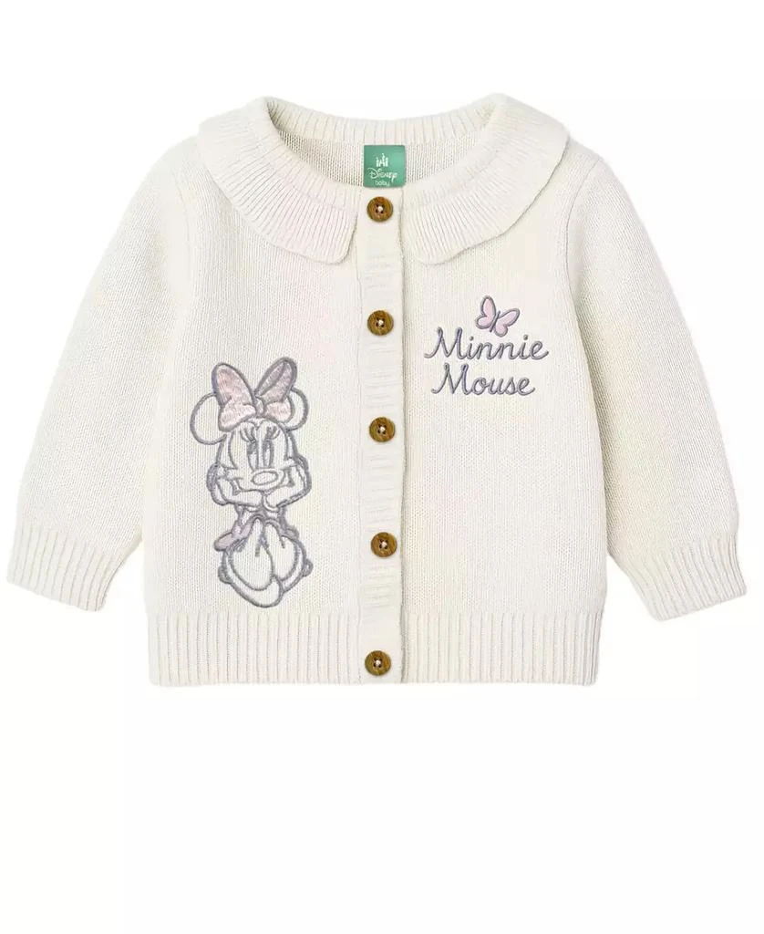 商品Disney|Baby Girls 3-Piece Minnie Mouse Cardigan, Top and Pants Set,价格¥248,第4张图片详细描述