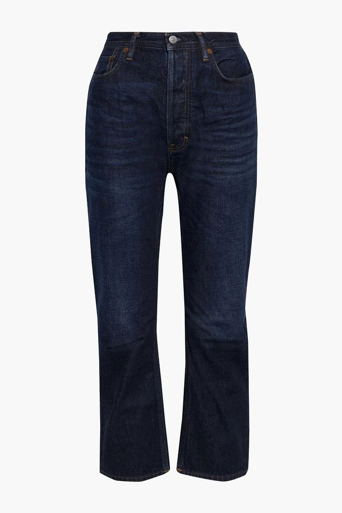 商品Acne Studios|Cropped high-rise straight-leg jeans,价格¥1046,第3张图片详细描述