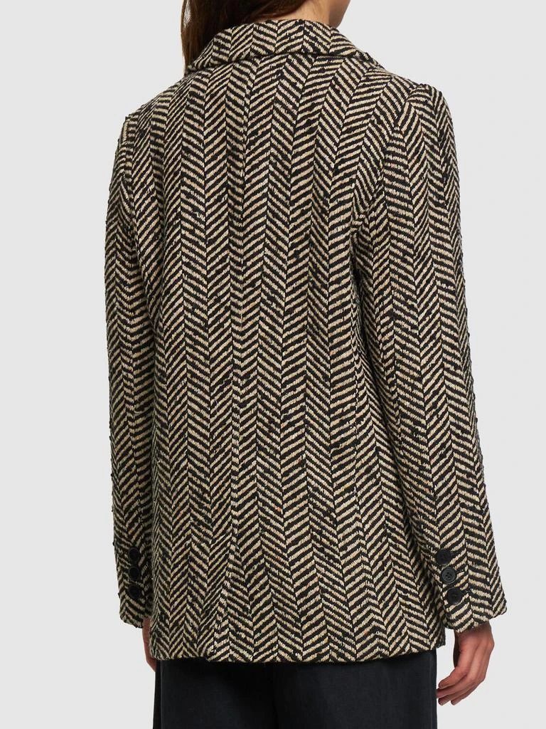 商品ANINE BING|Herringbone Wool Blend Blazer,价格¥2797,第3张图片详细描述