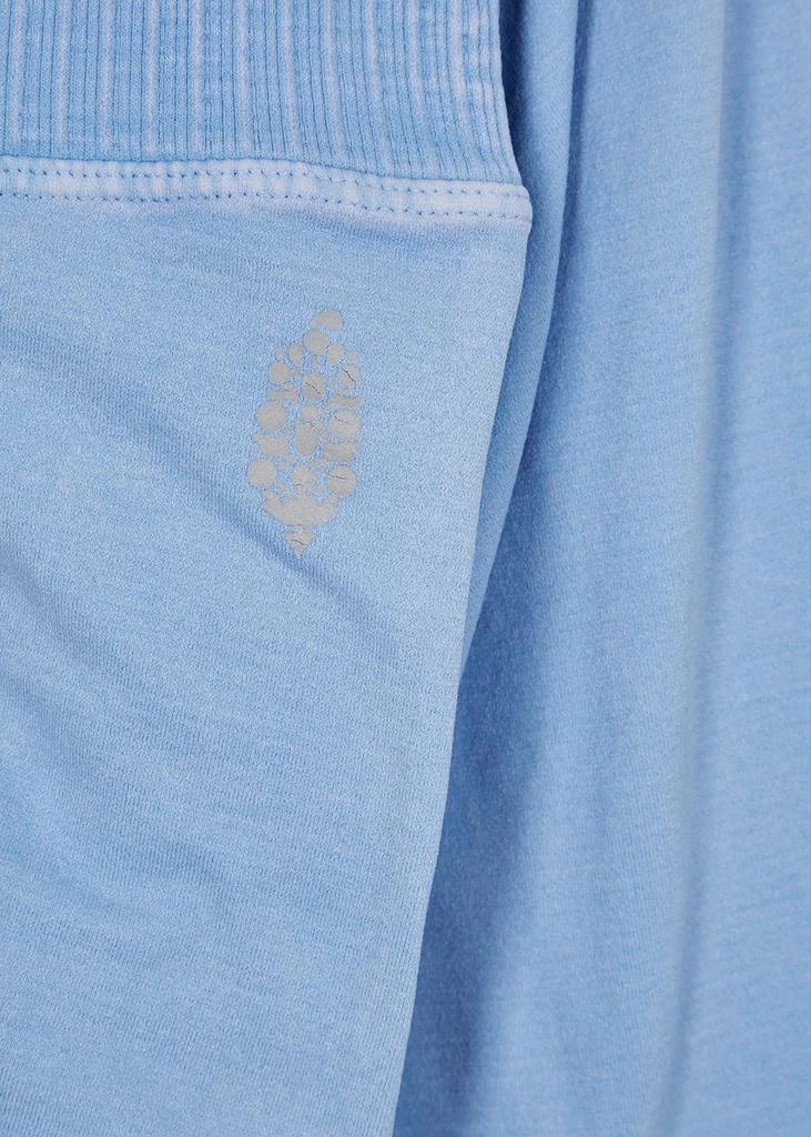 商品Free People Movement|Good Karma blue stretch-jersey leggings,价格¥720,第5张图片详细描述