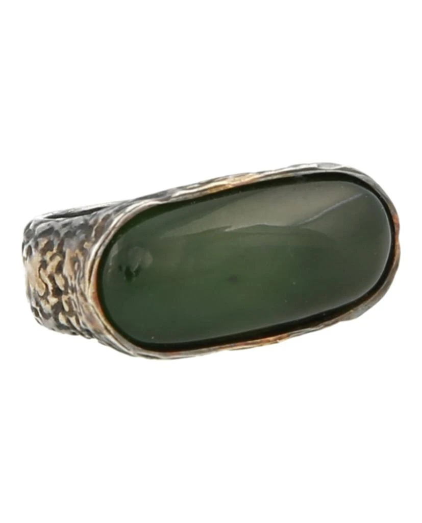 商品Bottega Veneta|Hammered Jade Ring,价格¥1272,第1张图片