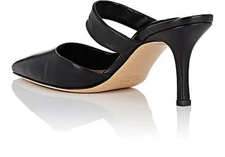 商品The Row|Gala Twist Leather Mules,价格¥6240,第3张图片详细描述