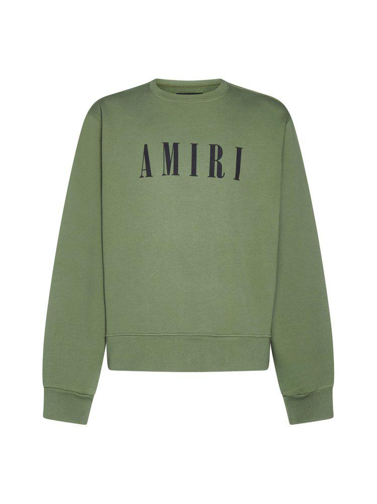 Amiri Logo Printed Crewneck Sweatshirt商品第1张图片规格展示