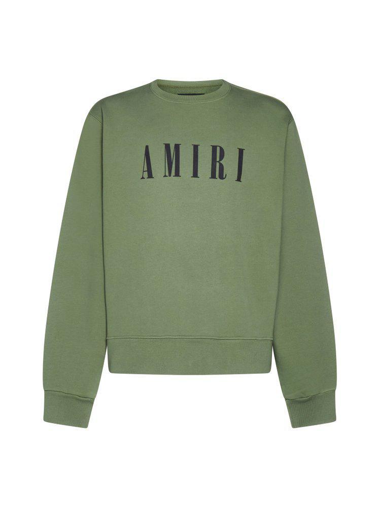 商品AMIRI|Amiri Logo Printed Crewneck Sweatshirt,价格¥3577-¥3832,第1张图片