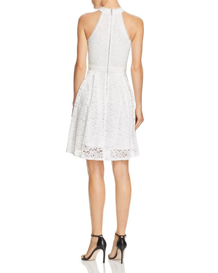商品AQUA|Lace Fit-and-Flare Dress - 100% Exclusive ,价格¥112,第2张图片详细描述